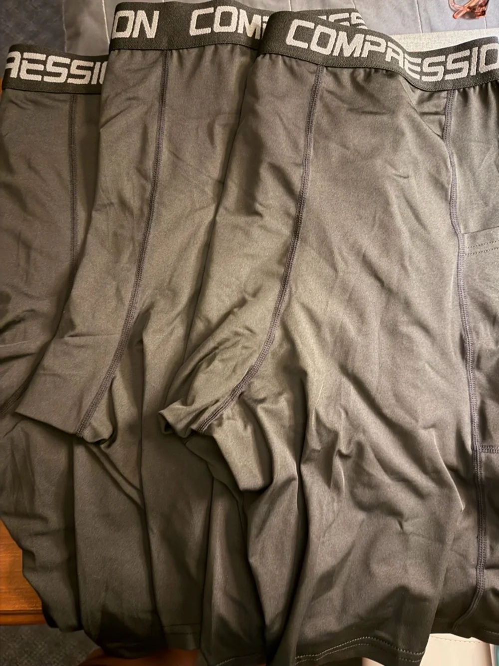 Compression Boxer Briefs — Olive Green (3-Pack)